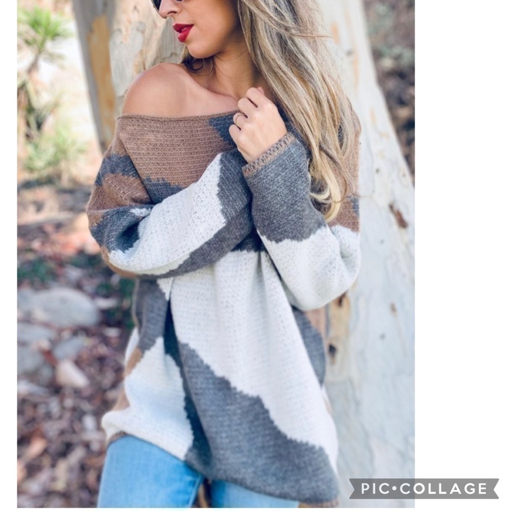 SALE!! Abstract Puzzle Piece Sweater